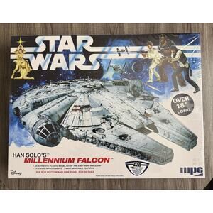 MPC Star Wars Han Solo's Millennium Falcon Plastic Model Kit Factory Sealed